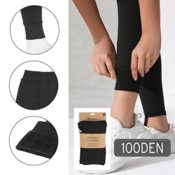 Damen Leggings Thermo Teddy