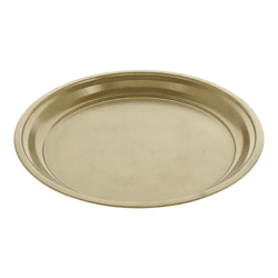 Dekoteller rund, gold, M, ca.36cmD
