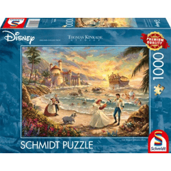 Disney The Little Mermaid Celebration of Love - Puzzle 1000 Teile - Thomas Kinkade Collection