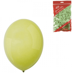 Everts Luftballons „Decor Macaron“ Pistazie, 13 cm, 100 Stück