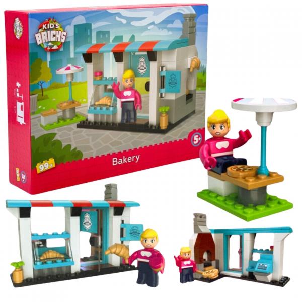 Kids Bricks building blocks Bakery 99-piece VE118