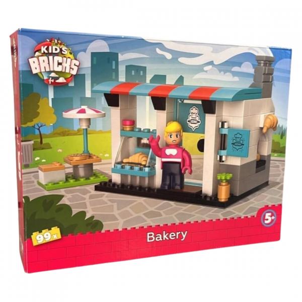 Kids Bricks building blocks Bakery 99-piece VE118