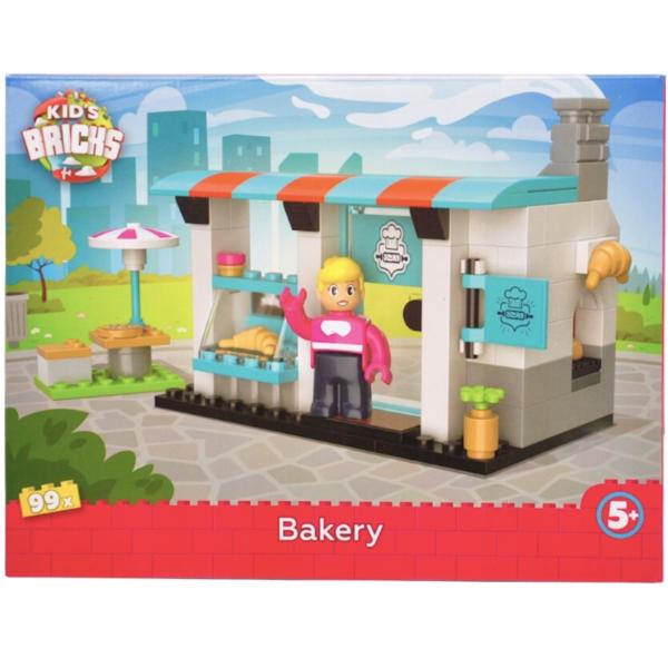 Kids Bricks building blocks Bakery 99-piece VE118