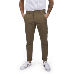 klassische BLEND BHTromp Herren Chinohose mit Reißverschluss Stoffhose 20703188ME-71508 Braun
