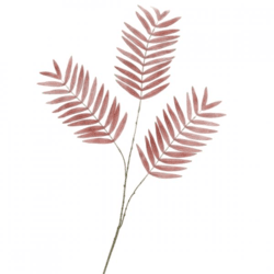 Artificial Palm Leaf silk old pink 95 cm