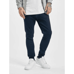 lässige 2Y Premium Herren Jeans Slim Fit Reißverschluss Taschen mit Baumwolle Blau