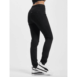 lässige Freddy Damen Jeans Skinny Fit mit Baumwolle Schwarz