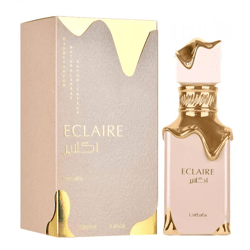 Lattafa Eclaire Damen Eau de Parfum süß-blumiger Duft Körper-Parfüm 100ml Rosa