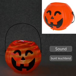 LED Party Licht Halloween Kürbis, ca. 16x14cm