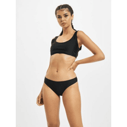 leichtes Urban Classics Damen Kleid Stretch 200 g/m² Schwarz
