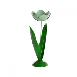 Light & Living tea light holder Alfori green mint green 35 cm