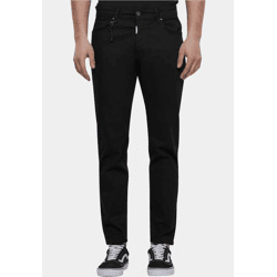 moderne 2Y Premium Herren Jeans Reißverschluss mit Baumwolle Schwarz