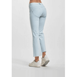 moderne Freddy Damen Jeans Reißverschluss Taschen Blau