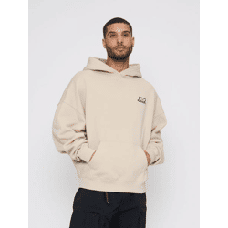 moderner PEGADOR Herren Hoodie mit Baumwolle Beige