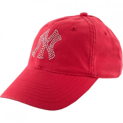 New York Yankees cap, red, one size