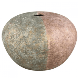 PTMD Chareece L Flower Pot, Cement Brown/Gray, 40 cm