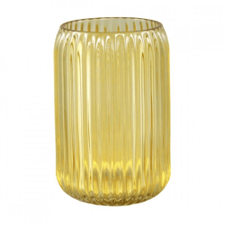 PTMD Teelichthalter „Amarens“, gelb, 12,5 cm