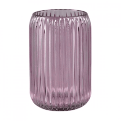 PTMD Teelichthalter „Amarens“, violett, 12,5 cm