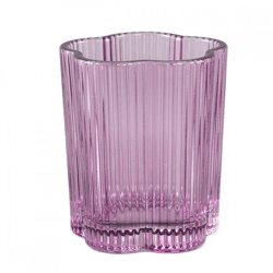 PTMD Keelagh Purple Tea Light Holder, 8 cm