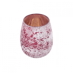 PTMD Marcy Pink Tealight Holder, 12 cm
