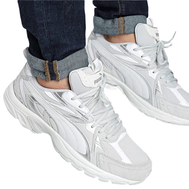 Puma Sneaker Milenio Tech Suede Cool Light / Grey Unisex Neu UVP
