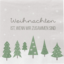 Servietten Weihnachten ist.., 20er Pack