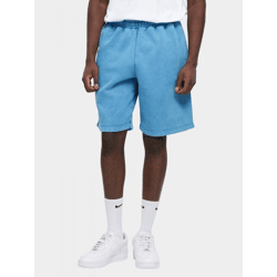 sommerliche Urban Classics Herren Shorts Kordelzug Taschen 360 g/m² mit Baumwolle Blau