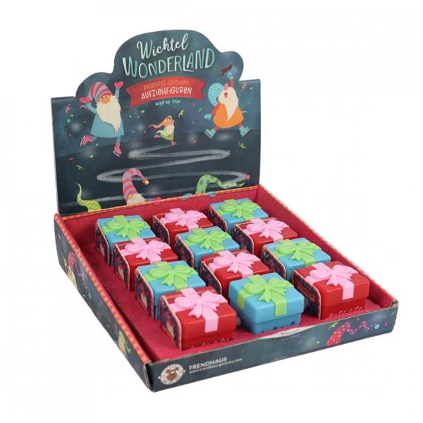 Spielzeug Aufziehgeschenk Wichtel Wonderland 3,6 cm 2 Stück sortiert