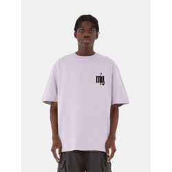 sportliches MJ Gonzales Herren T-Shirt Oversize 240 g/m² mit Baumwolle Violett