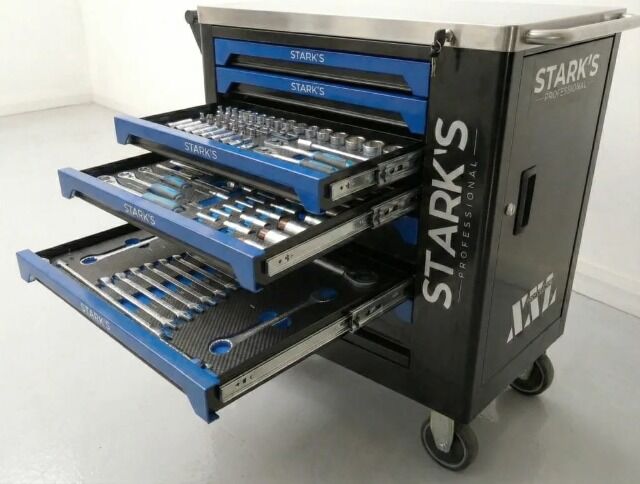STARK'S Professional Tool Cabinet – 258 pcs