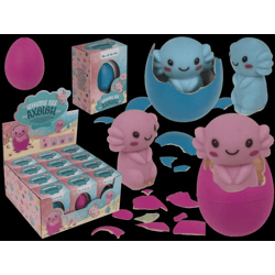Wachsendes Ei - Axolotl - 12er Display
