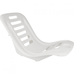 Waimea Strand Eimer Stuhl weiß 55 cm
