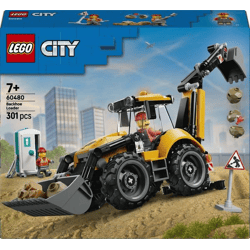 LEGO® 60480 City Fahrzeuge - Gelber Baggerlader (301 Teile)