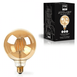 PTMD LED-Smart-WLAN-Glühbirne, rund, E27, 5 W