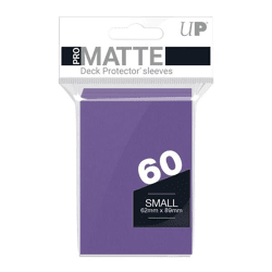 Purple PRO-Matte Small Deck Protector Sleeves (60) 