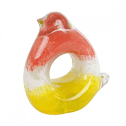 Statue Vogel Glas 9,5 cm
