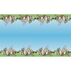 TISCHDECKE PAPIER RECYCLABLE 40GSM ASTERIX® 136 cm x 228 cm