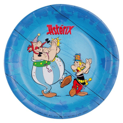 8 TELLER PLASTIC FREE ASTERIX® 23 cm
