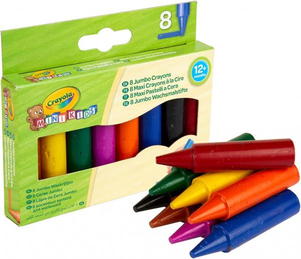 CRAYOLA - 8 Jumbo Wachsmalstifte