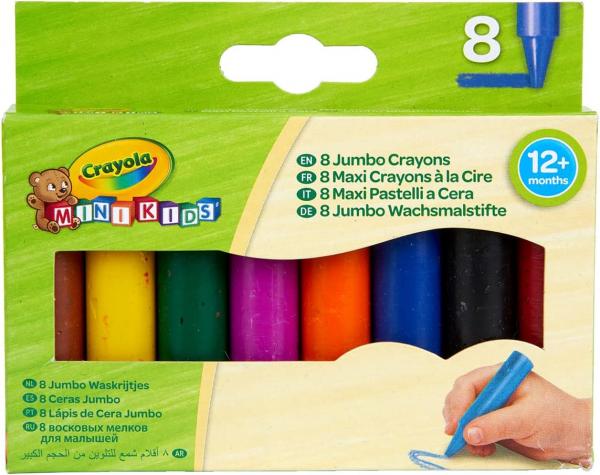 CRAYOLA - 8 Jumbo Wachsmalstifte