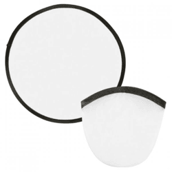 Frisbee foldable white 25 cm