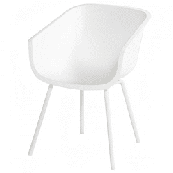 Hartman Amalia Element Garden Chair, White/White, 85 cm