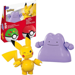 MEGA Pokémon Actionfigur Bauspielzeug-Set Pikachu und Ditto JCT43 (EOL)