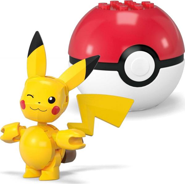 MEGA Pokémon Actionfigur Bauspielzeug-Set Pikachu und Ditto JCT43 (EOL)