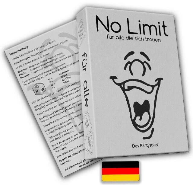 No Limit - für alle die sich trauen - das Partyspiel