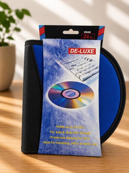 CD-Tasche für 24 CD /DVD's / Blu-ray & Sonstiges