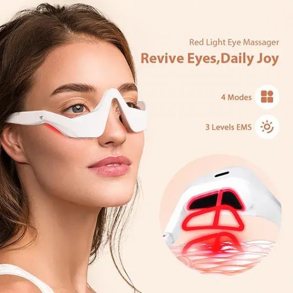EyeGlow 2-in-1 EMS & Red Light Therapy Eye Care Glasses – High-Margin Beauty Tech