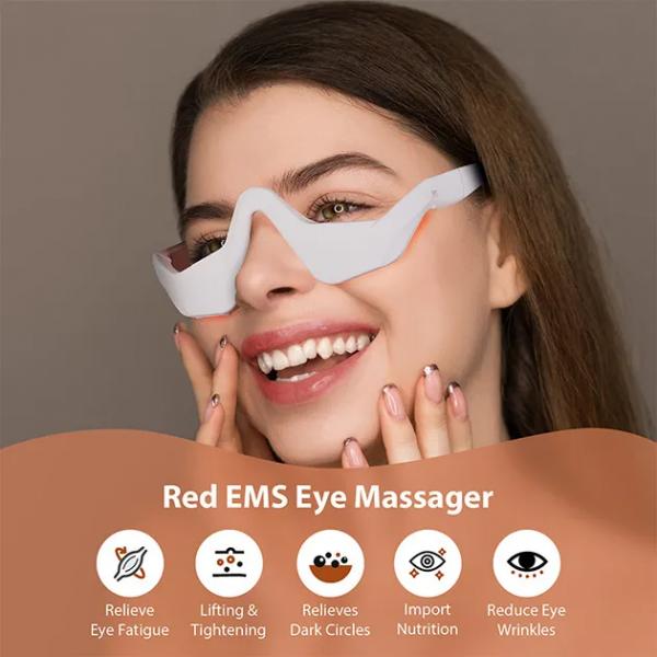 EyeGlow 2-in-1 EMS & Red Light Therapy Eye Care Glasses – High-Margin Beauty Tech