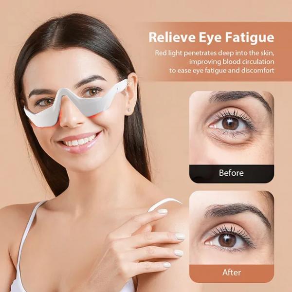 EyeGlow 2-in-1 EMS & Red Light Therapy Eye Care Glasses – High-Margin Beauty Tech