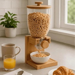 GreenGrain™ Bamboo eco Müslispender – das perfekte Küchenaccessoire